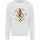 The Art of Muay Thai MMA Mixed Martial Arts Mens Sweatshirt Jumper White