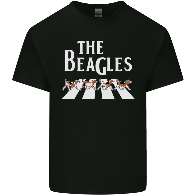 The Beagles Funny Dog Parody Mens Cotton T-Shirt Tee Top Black