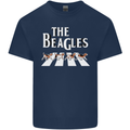 The Beagles Funny Dog Parody Mens Cotton T-Shirt Tee Top Navy Blue