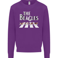The Beagles Funny Dog Parody Mens Sweatshirt Jumper Purple
