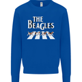 The Beagles Funny Dog Parody Mens Sweatshirt Jumper Royal Blue