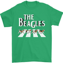 The Beagles Funny Dog Parody Mens T-Shirt Cotton Gildan Irish Green