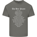 The Beer Prayer Funny Alcohol Mens Cotton T-Shirt Tee Top Charcoal