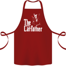 The Cat Father Parody Kitten Lover Animal Cotton Apron 100% Organic Maroon