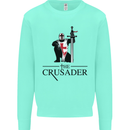 The Cusader Knights Templar St Georges Day Mens Sweatshirt Jumper Peppermint