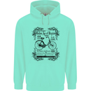The Golden Age of Bicycles Cyclist Cycling Mens 80% Cotton Hoodie Peppermint