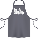 The Golfather Funny Golfer Golf Fathers Day Cotton Apron 100% Organic Steel