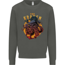 The Kraken Octopus Cthulhu Scuba Diving Kids Sweatshirt Jumper Storm Grey