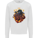 The Kraken Octopus Cthulhu Scuba Diving Kids Sweatshirt Jumper White
