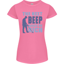 The Next Beep Funny Metal Detecting Womens Petite Cut T-Shirt Azalea