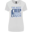 The Next Beep Funny Metal Detecting Womens Wider Cut T-Shirt White