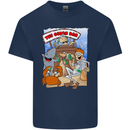 The Ocean Bar Scuba Diving Diver Alcohol Mens Cotton T-Shirt Tee Top Navy Blue