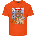 The Ocean Bar Scuba Diving Diver Alcohol Mens Cotton T-Shirt Tee Top Orange