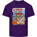 The Ocean Bar Scuba Diving Diver Alcohol Mens Cotton T-Shirt Tee Top Purple