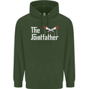 The Pot Father Funny Weed Drugs Cannabis Mens 80% Cotton Hoodie Forest Green