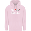The Pot Father Funny Weed Drugs Cannabis Mens 80% Cotton Hoodie Light Pink