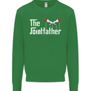 The Pot Father Funny Weed Drugs Cannabis Mens Sweatshirt Jumper Irish Green