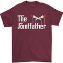 The Pot Father Funny Weed Drugs Cannabis Mens T-Shirt Cotton Gildan Maroon