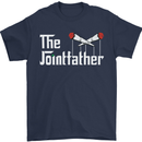 The Pot Father Funny Weed Drugs Cannabis Mens T-Shirt Cotton Gildan Navy Blue
