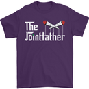 The Pot Father Funny Weed Drugs Cannabis Mens T-Shirt Cotton Gildan Purple