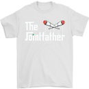 The Pot Father Funny Weed Drugs Cannabis Mens T-Shirt Cotton Gildan White
