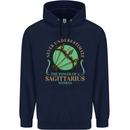 The Power of Sagittarius Woman Star Sign Childrens Kids Hoodie Navy Blue