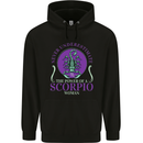 The Power of a Scorpio Woman Star Sign Childrens Kids Hoodie Black
