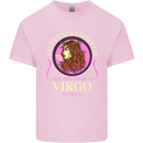 The Power of a Virgo Woman Star Sign Mens Cotton T-Shirt Tee Top Light Pink