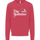 The Rodfather Funny Fishing Rod Father Mens Sweatshirt Jumper Heliconia