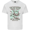 The Skydiver Extreme Sports Skydiving Kids T-Shirt Childrens White
