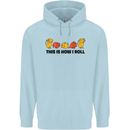 This Is How I Roll RPG Role Playing Game Childrens Kids Hoodie Light Blue