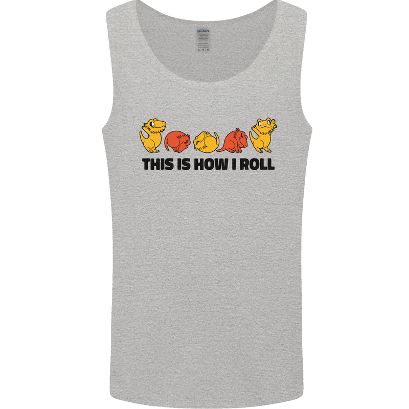 This Is How I Roll RPG Role Playing Game Mens Vest Tank Top Sports Grey
