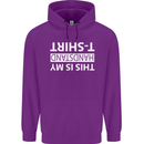 This Is My Handstand T-Shirt Gymnastics Childrens Kids Hoodie Purple