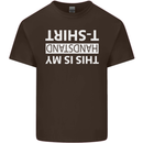 This Is My Handstand T-Shirt Gymnastics Mens Cotton T-Shirt Tee Top Dark Chocolate