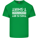 This Is My Handstand T-Shirt Gymnastics Mens Cotton T-Shirt Tee Top Irish Green