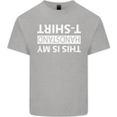This Is My Handstand T-Shirt Gymnastics Mens Cotton T-Shirt Tee Top Sports Grey
