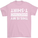 This Is My Handstand T-Shirt Gymnastics Mens T-Shirt Cotton Gildan Light Pink