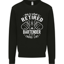 This Is What a Retired Bartender Looks Like Mens Sweatshirt Jumper Black