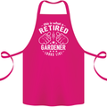 This Is What a Retired Gardener Looks Like Cotton Apron 100% Organic Pink