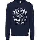This Is What a Retired Waiter Looks Like Mens Sweatshirt Jumper Navy Blue