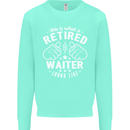 This Is What a Retired Waiter Looks Like Mens Sweatshirt Jumper Peppermint