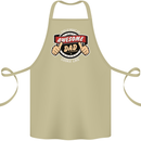 This Is What an Awesome Dad Father's Day Cotton Apron 100% Organic Khaki