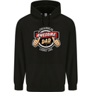 This Is What an Awesome Dad Father's Day Mens 80% Cotton Hoodie Black