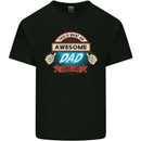 This Is What an Awesome Dad Father's Day Mens Cotton T-Shirt Tee Top Black