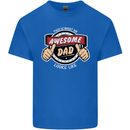 This Is What an Awesome Dad Father's Day Mens Cotton T-Shirt Tee Top Royal Blue
