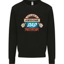 This Is What an Awesome Dad Father's Day Mens Sweatshirt Jumper Black
