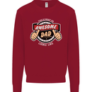 This Is What an Awesome Dad Father's Day Mens Sweatshirt Jumper Red