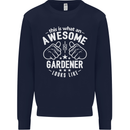 This Is What an Awesome Gardener Looks Like Mens Sweatshirt Jumper Navy Blue