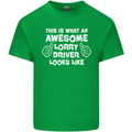 This Is What an Awesome Lorry Driver Looks Mens Cotton T-Shirt Tee Top Irish Green