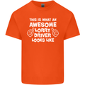 This Is What an Awesome Lorry Driver Looks Mens Cotton T-Shirt Tee Top Orange